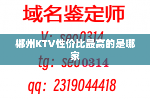 郴州KTV性价比最高的是哪家