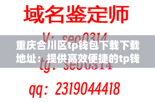 重庆合川区tp钱包下载下载地址：提供高效便捷的tp钱包下载下载服务