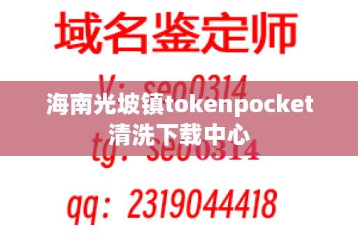 海南光坡镇tokenpocket清洗下载中心