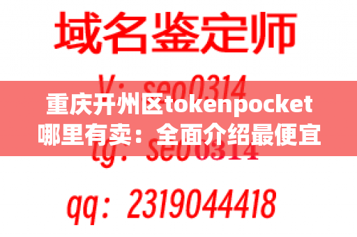 重庆开州区tokenpocket哪里有卖：全面介绍最便宜的购买途径