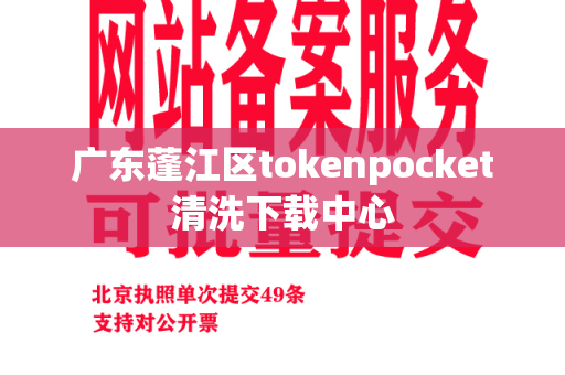 广东蓬江区tokenpocket清洗下载中心