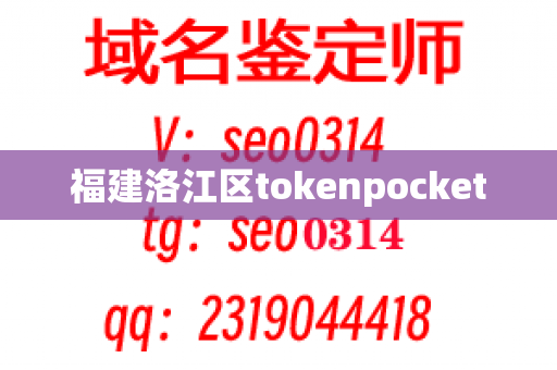 福建洛江区tokenpocket