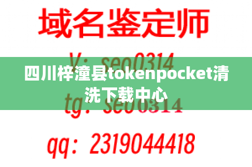 四川梓潼县tokenpocket清洗下载中心