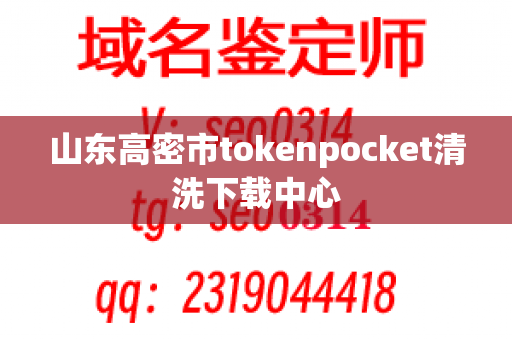 山东高密市tokenpocket清洗下载中心