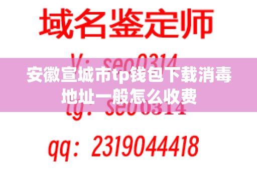 安徽宣城市tp钱包下载消毒地址一般怎么收费