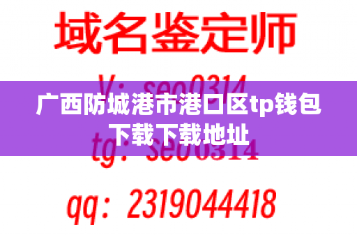 广西防城港市港口区tp钱包下载下载地址