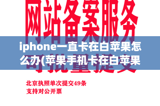 iphone一直卡在白苹果怎么办(苹果手机卡在白苹果的界面怎么办)