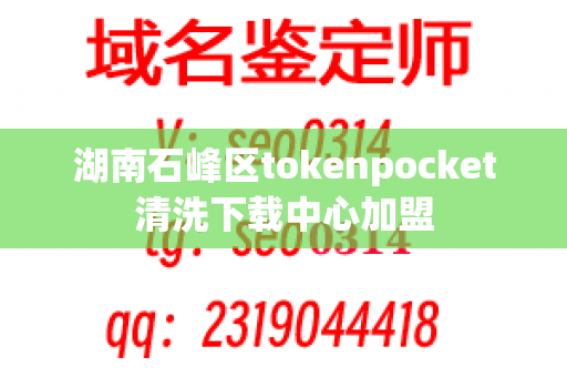 湖南石峰区tokenpocket清洗下载中心加盟